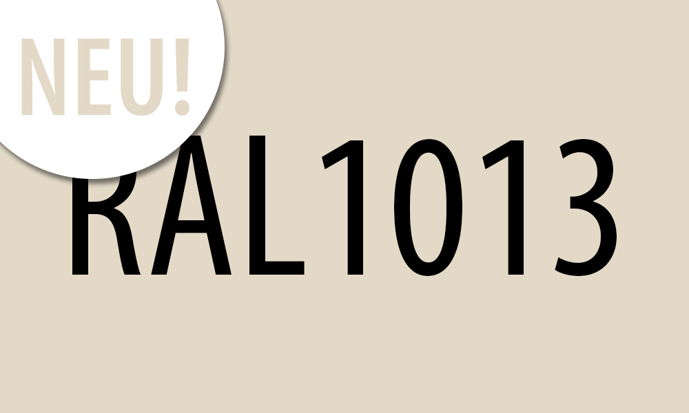 RAL 1013 Perlweiß